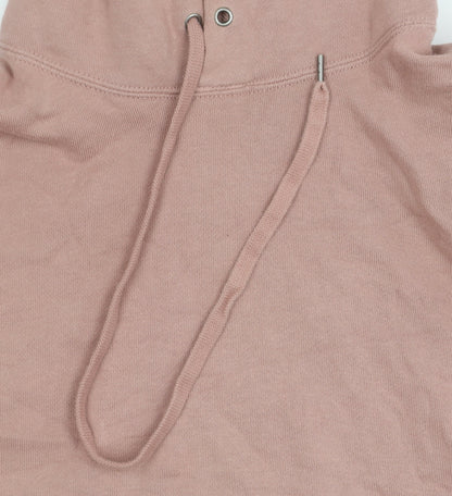 Uniqlo Men’s Pink XL Pullover Hoodie Cotton Blend Hooded Sweatshirt