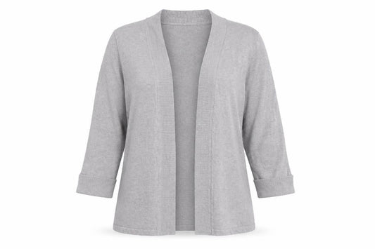 Womens UK Size L Laura Ashley Grey Cardigan Jumper