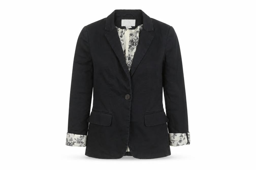 Womens UK Size 6 H&M Regular Black Blazer