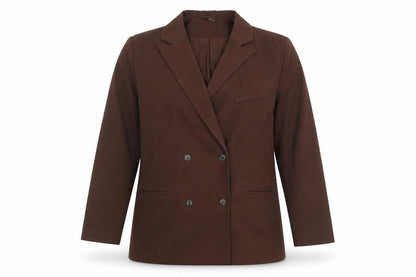 Womens UK Size 12 H&M Regular Brown Suit Jacket