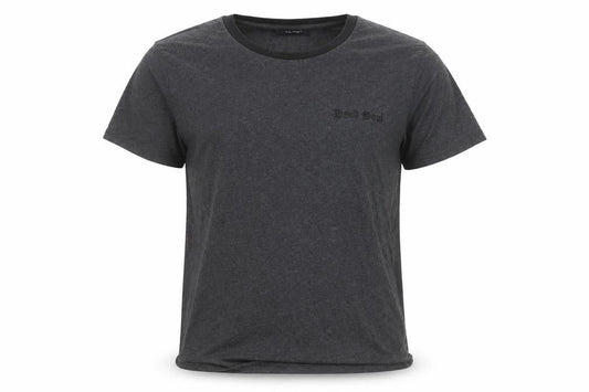 The Kooples Boys Grey XS Graphic Embroidered Cotton T-Shirt