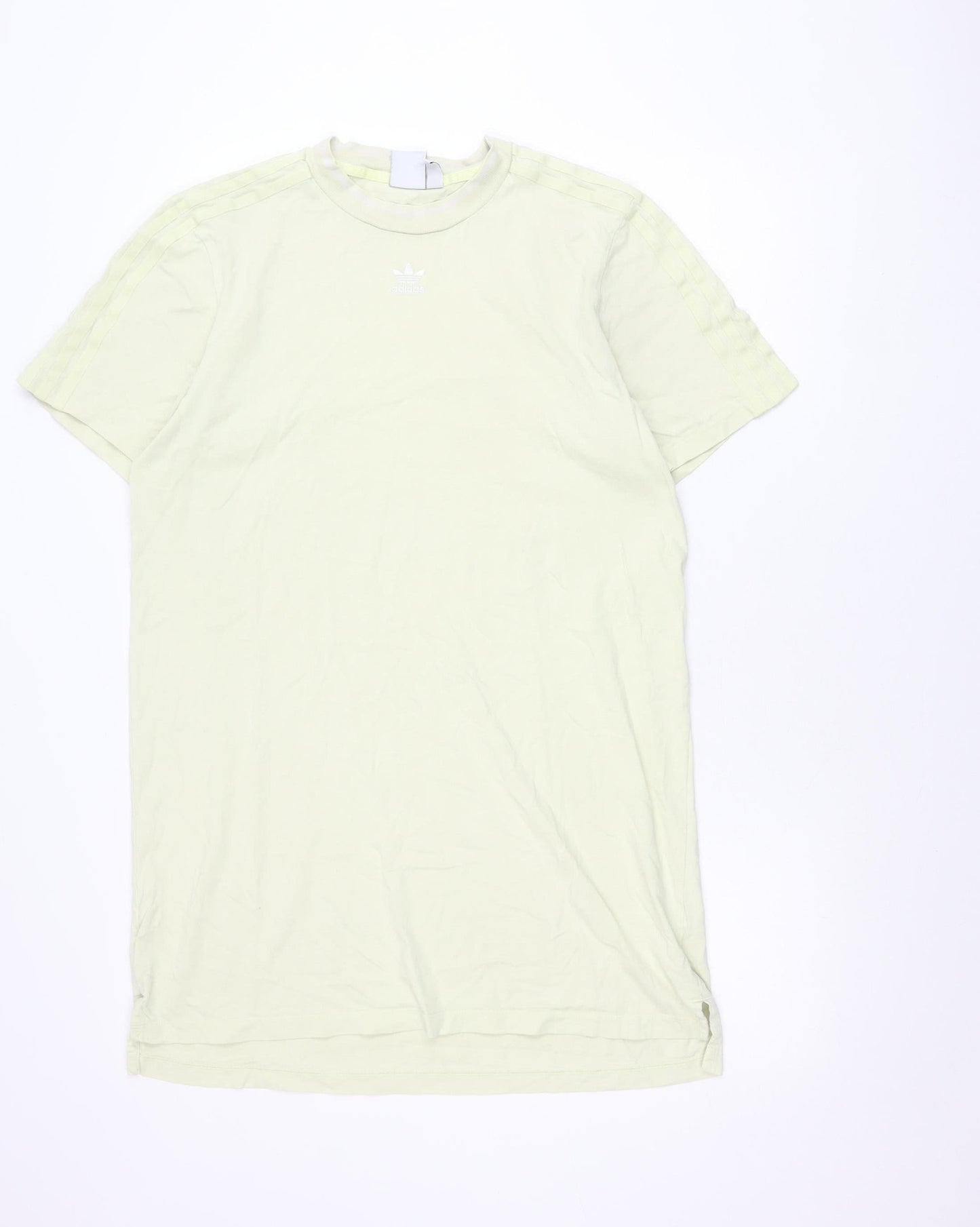 Womens UK Size 14 adidas Green Basic T-Shirt