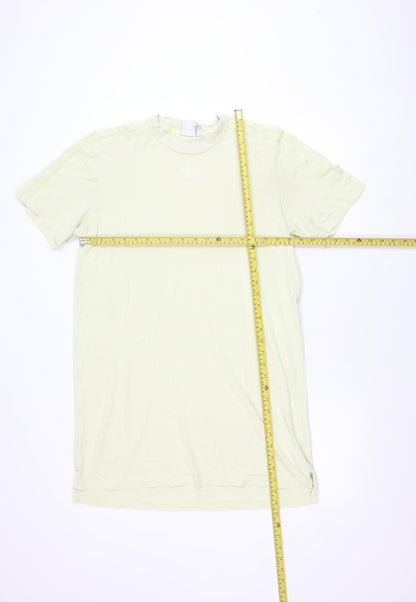 Womens UK Size 14 adidas Green Basic T-Shirt