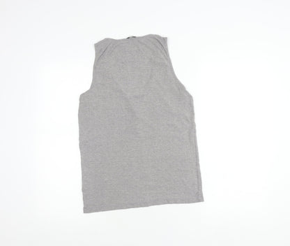 Womens UK Size 10 FatFace Grey Basic Tank