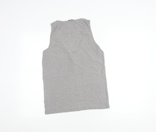 Womens UK Size 10 FatFace Grey Basic Tank