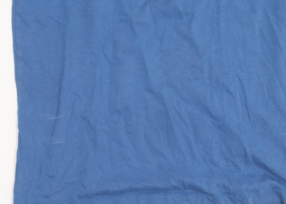 Nike Men’s Blue Air Logo T-Shirt Size S Short Sleeve Cotton