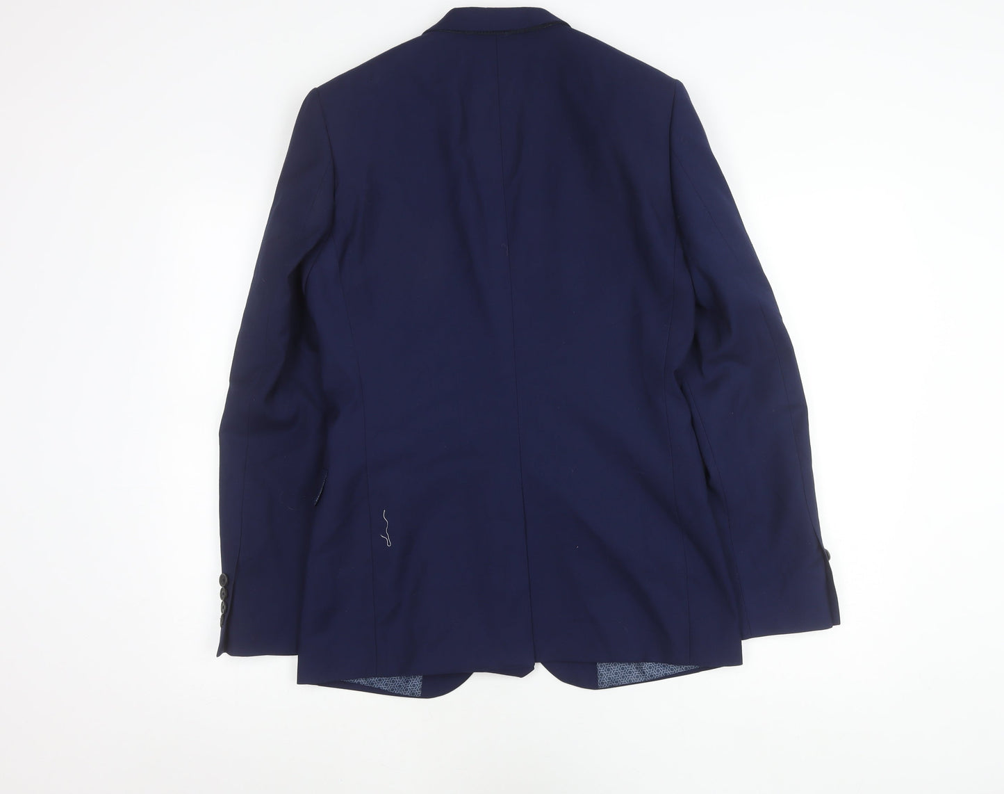 Burton Menswear London Men's Blue 36R Slim Fit Blazer Jacket