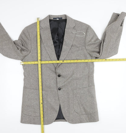 Mens UK Size 40 Marks and Spencer Regular Grey Suit Jacket