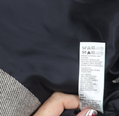 Mens UK Size 40 Marks and Spencer Regular Grey Suit Jacket