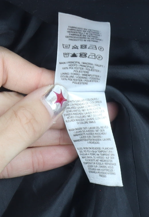 Atmosphere Women’s Black Blazer UK 16 Shawl Collar 3/4 Sleeve