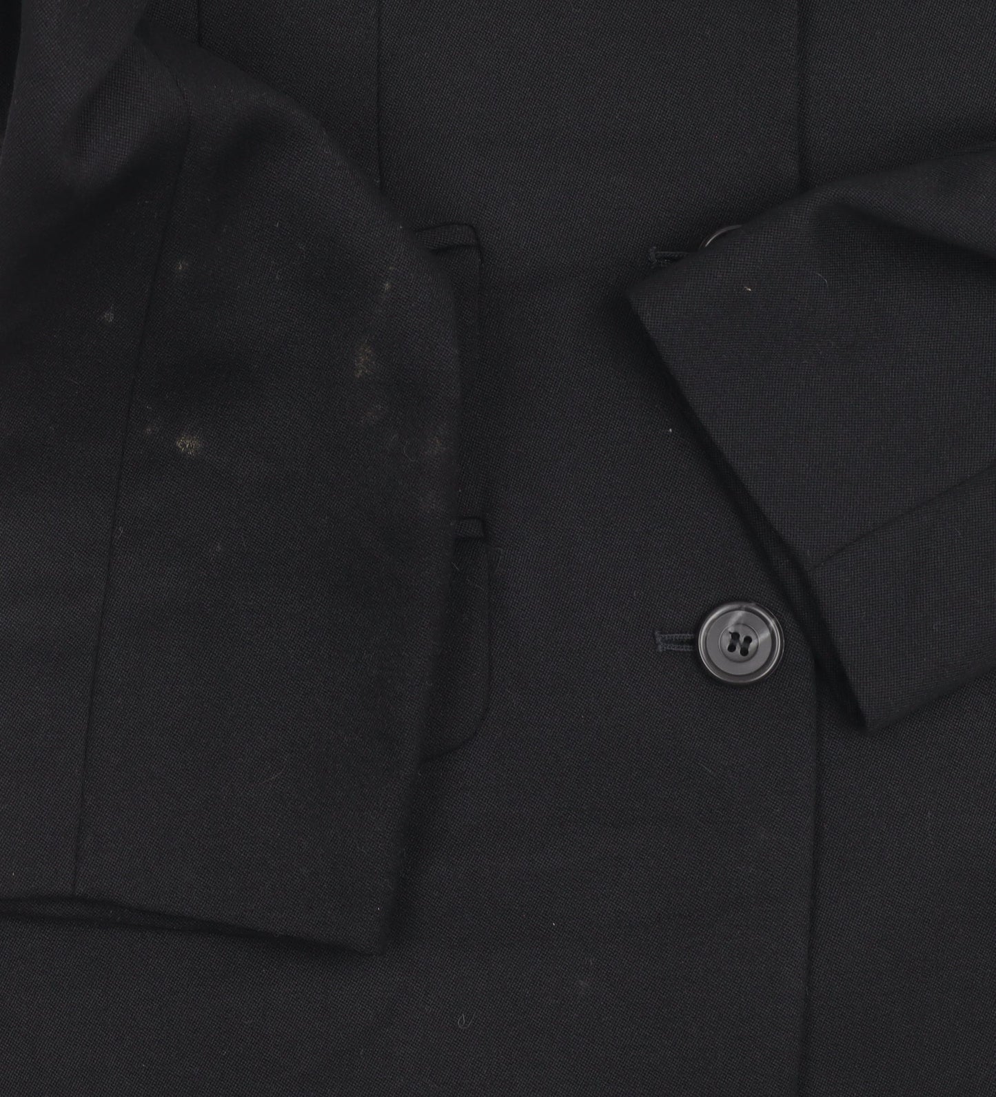 Marks and Spencer Women's Black Wool Blazer Jacket UK 8