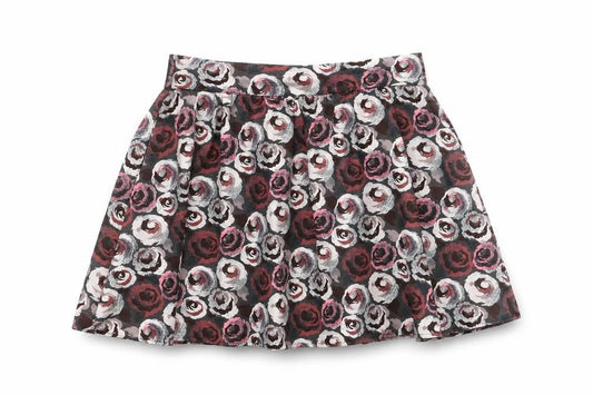 H&M Divided Women’s Multicoloured Floral A-Line Skirt Size 10