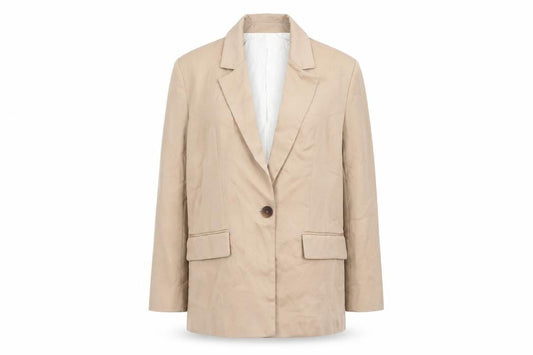 Womens UK Size S Zara Regular Beige Blazer