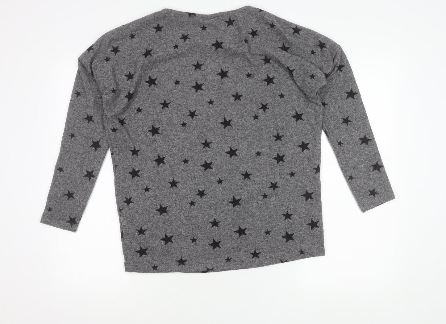 Womens UK Size S JoJo Maman Bébé Grey Pullover Jumper