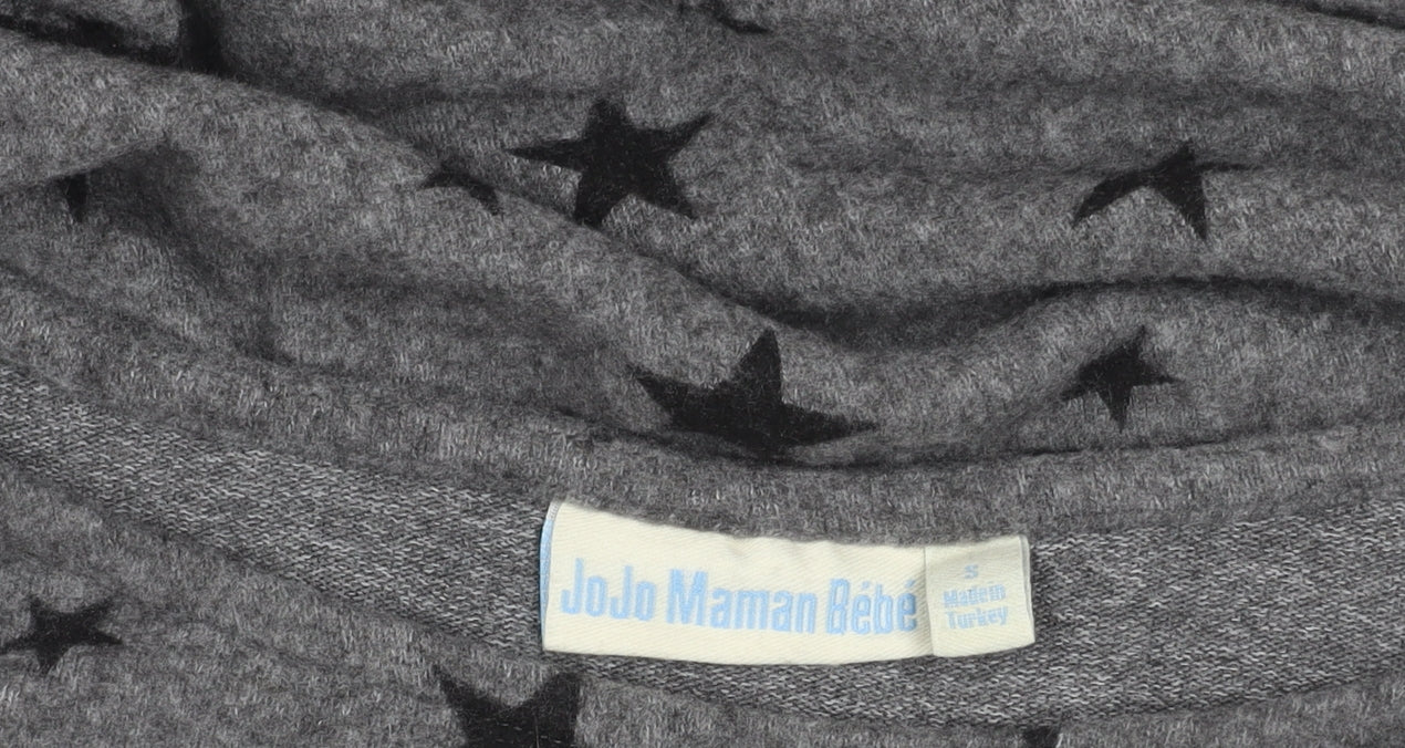 Womens UK Size S JoJo Maman Bébé Grey Pullover Jumper