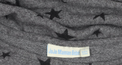 Womens UK Size S JoJo Maman Bébé Grey Pullover Jumper