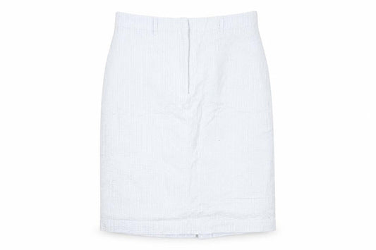 Womens UK Size 12 Emreco Straight & Pencil Seersucker Skirt