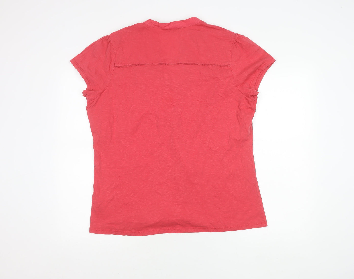 Womens UK Size 18 Debenhams Pink Tunic Blouse