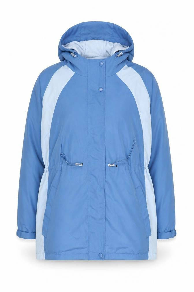Womens UK Size L BM Blue Parka Coat