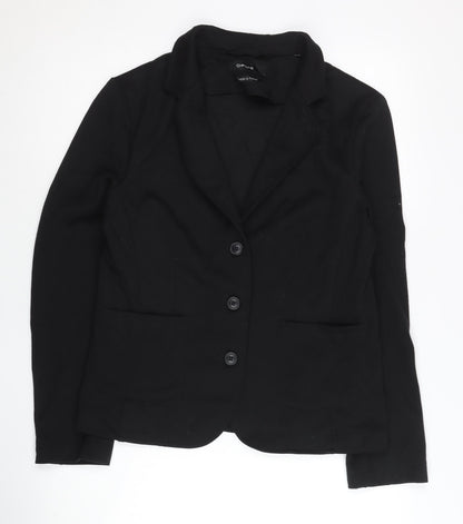 Womens UK Size 12 OPUS Regular Black Blazer