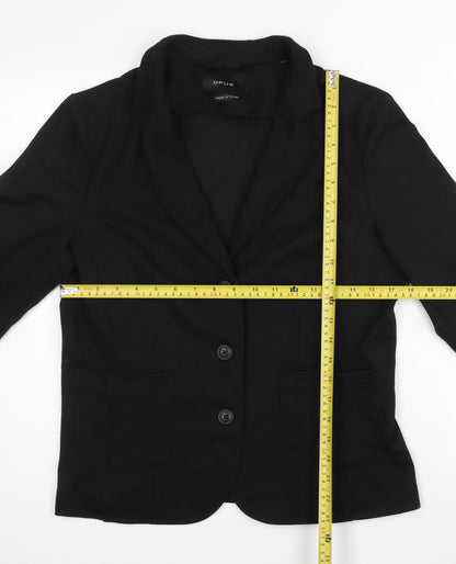 Womens UK Size 12 OPUS Regular Black Blazer