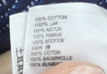 Jasper Conran Men’s Blue Striped Cotton Crew Neck T-Shirt XL