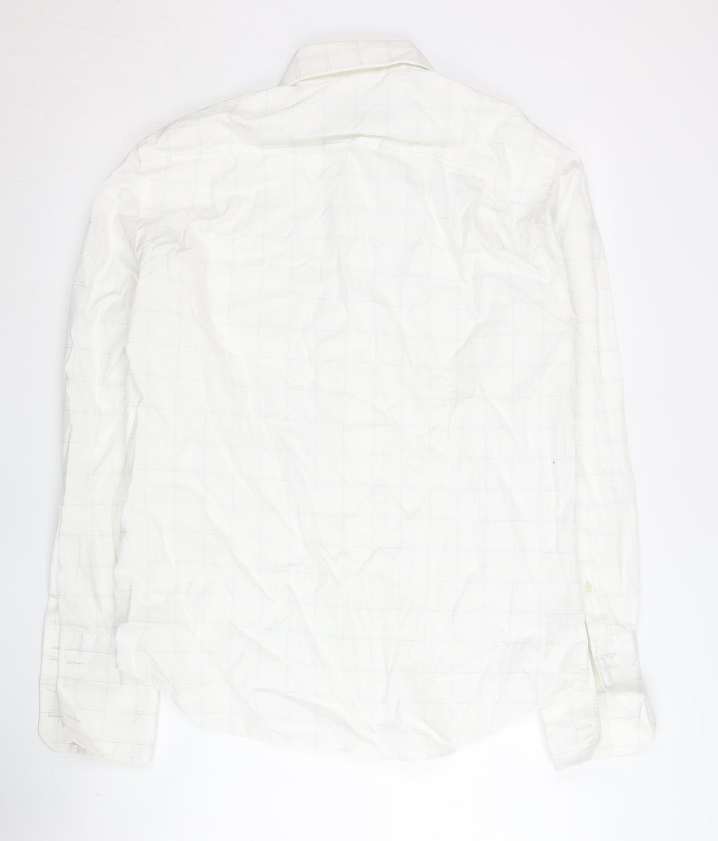 Mens UK Collar Size 15.539 NEXT Smart White  Dress Shirt
