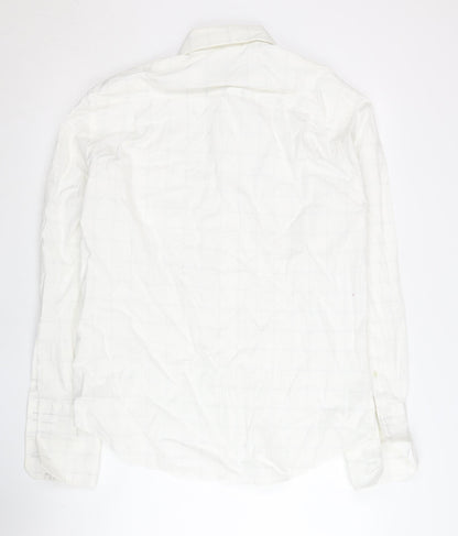 Mens UK Collar Size 15.539 NEXT Smart White  Dress Shirt