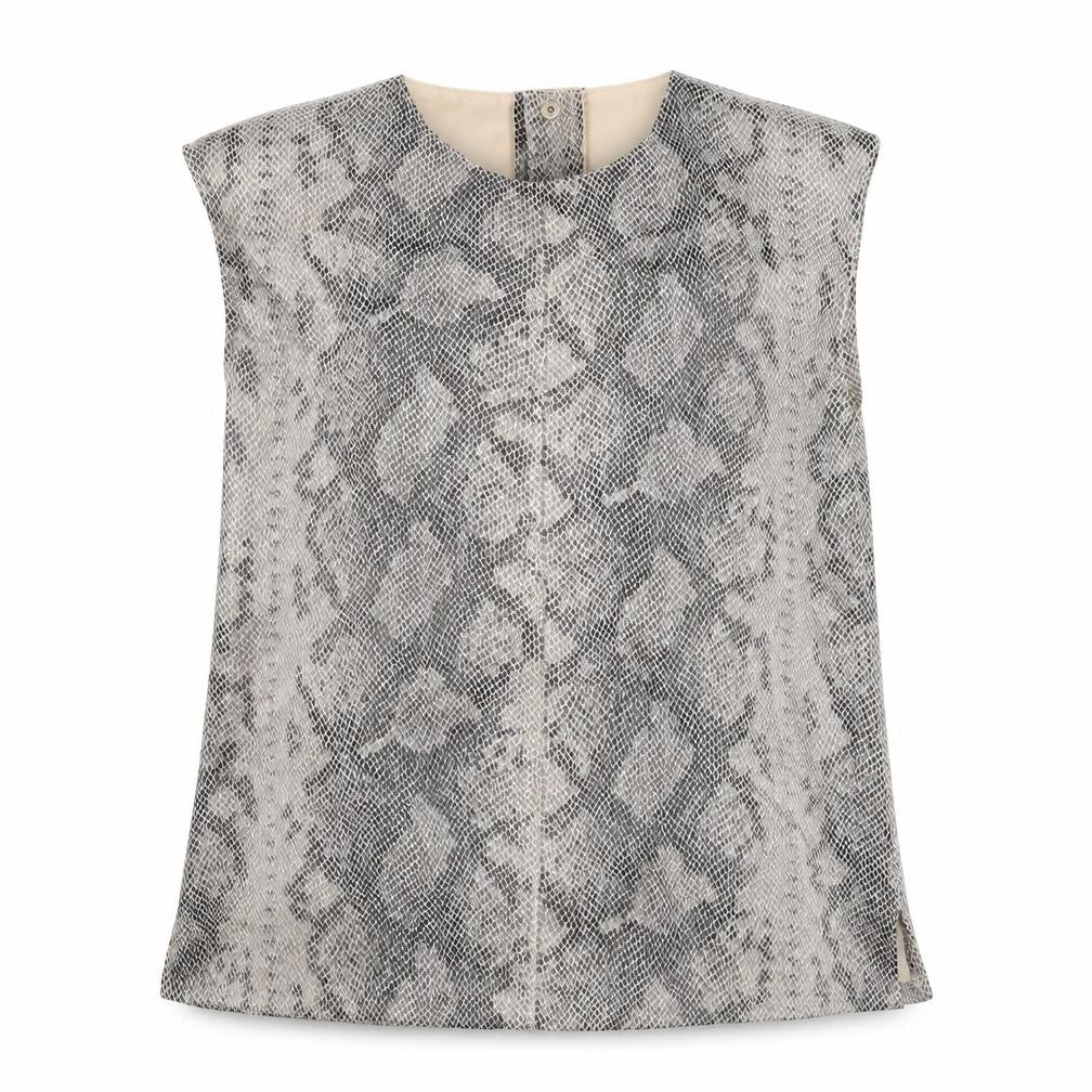Womens UK Size XS Zara Grey Basic Blouse