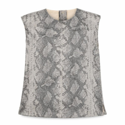 Womens UK Size XS Zara Grey Basic Blouse
