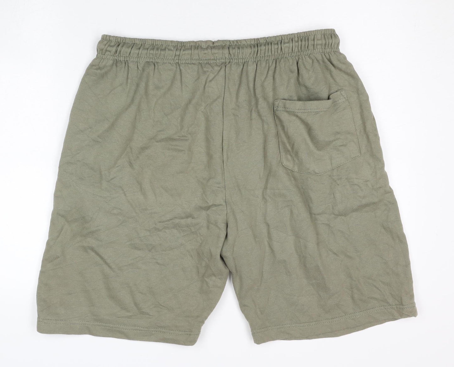 PEP&CO Men’s Green XL Sweat Shorts with Drawstring Waist