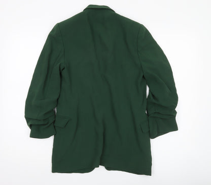Marks and Spencer Women’s Green Relaxed Fit Blazer Jacket Size 6