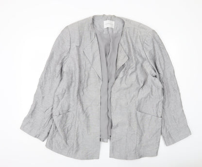 Windsmoor Women’s Grey Plus Size 22 Lined Suit Jacket Blazer