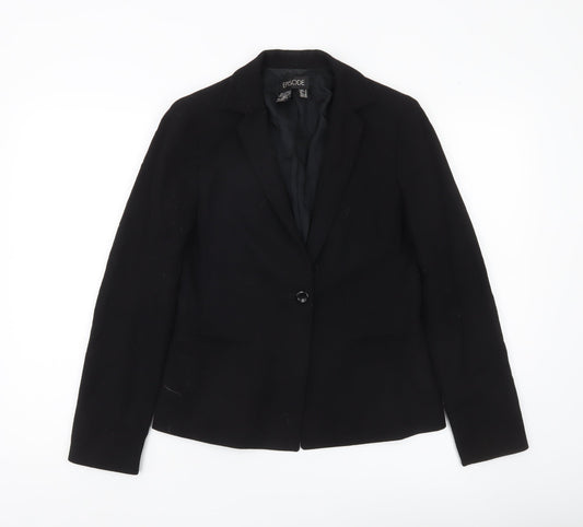 Womens UK Size 6 Episode Regular Black Suit Jacket