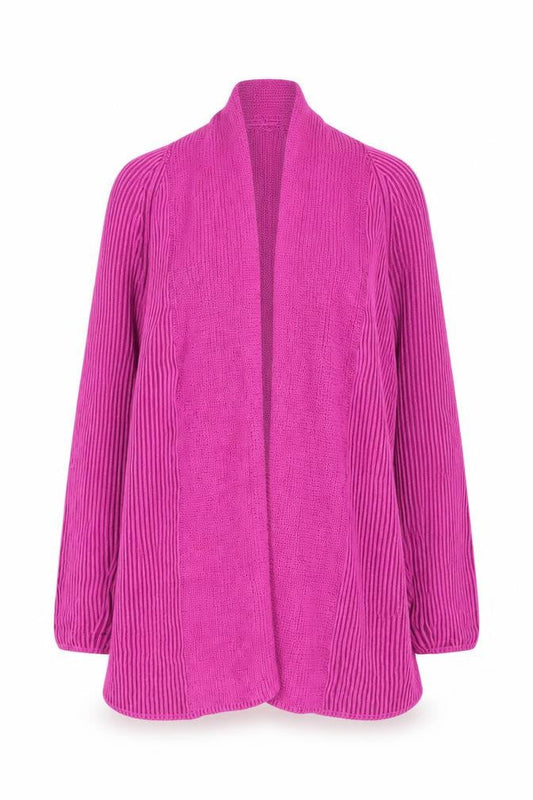 Womens UK Size S Lands' End Pink Cardigan Jumper