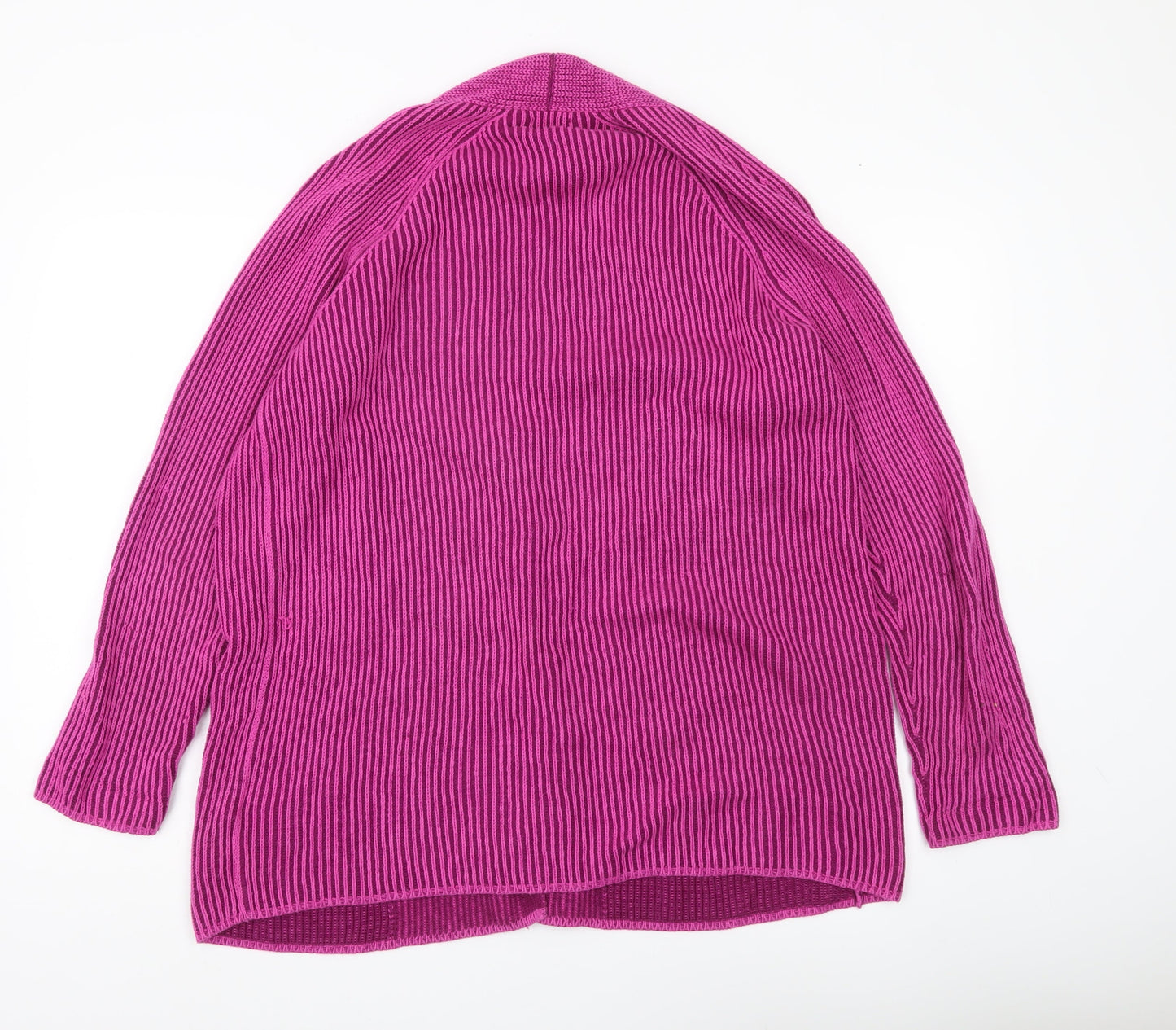 Womens UK Size S Lands' End Pink Cardigan Jumper