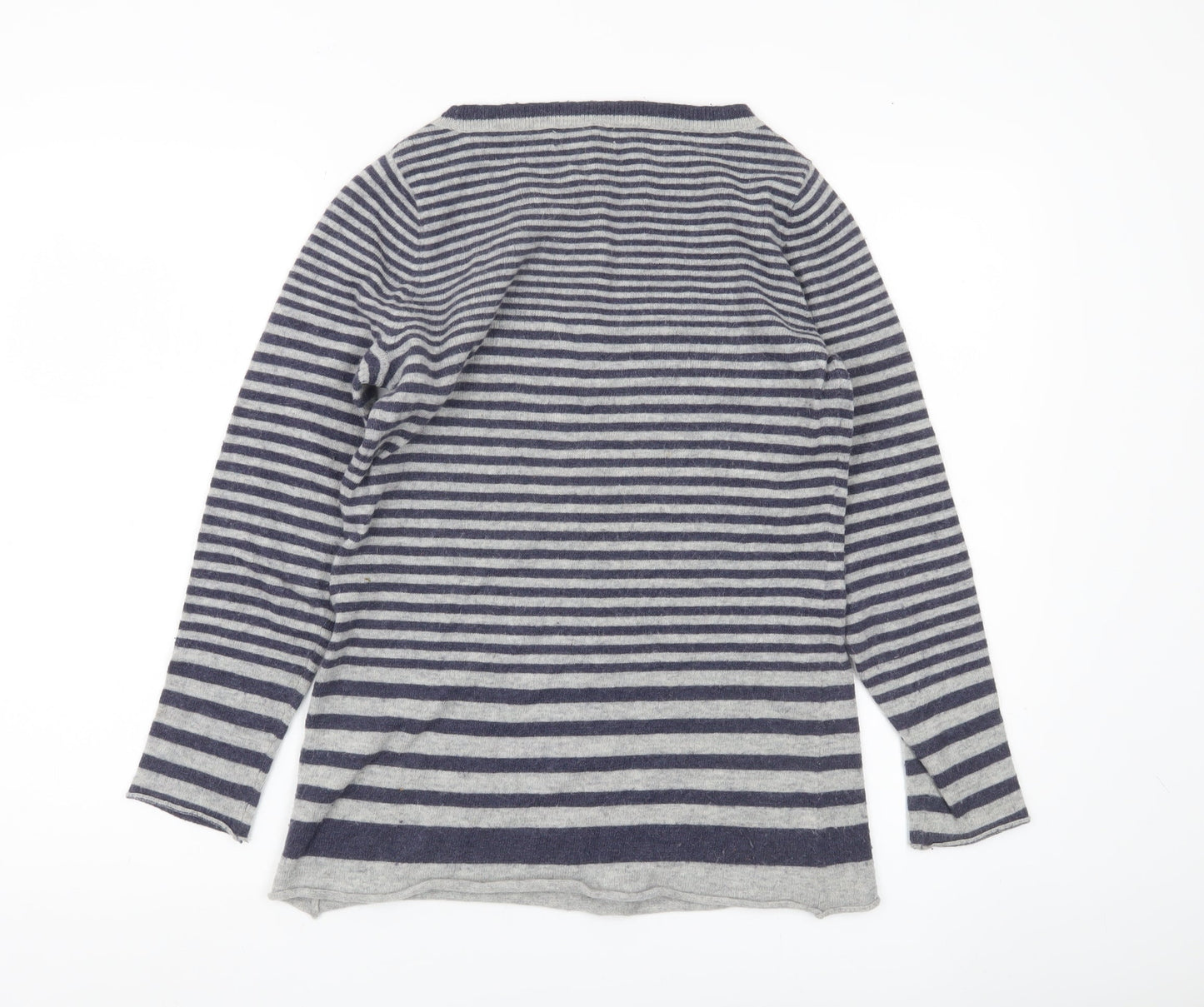 Womens UK Size S Kenar Grey Pullover Jumper