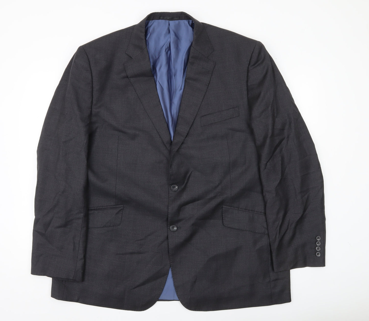Mens UK Size 46 Samuel Windsor Regular Grey Suit Jacket