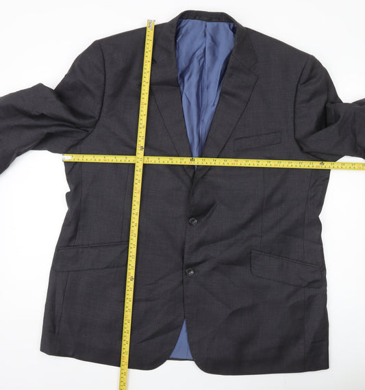 Mens UK Size 46 Samuel Windsor Regular Grey Suit Jacket