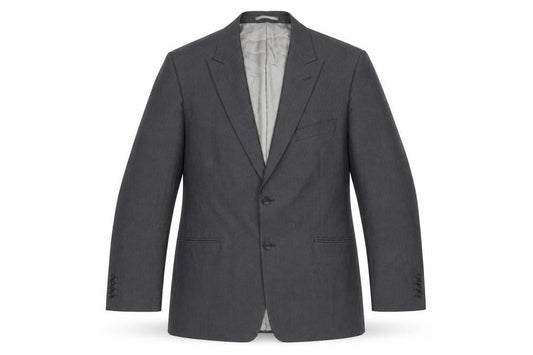 Mens UK Size 46 Armando Regular Grey Suit Jacket