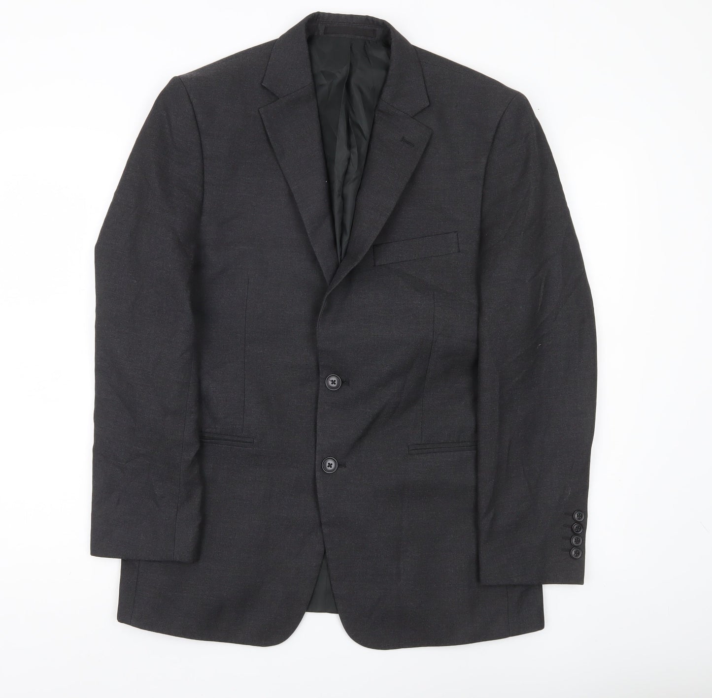 Mens UK Size 38 Moss Esq. Regular Grey Suit Jacket
