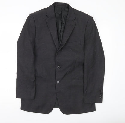 Mens UK Size 38 Moss Esq. Regular Grey Suit Jacket