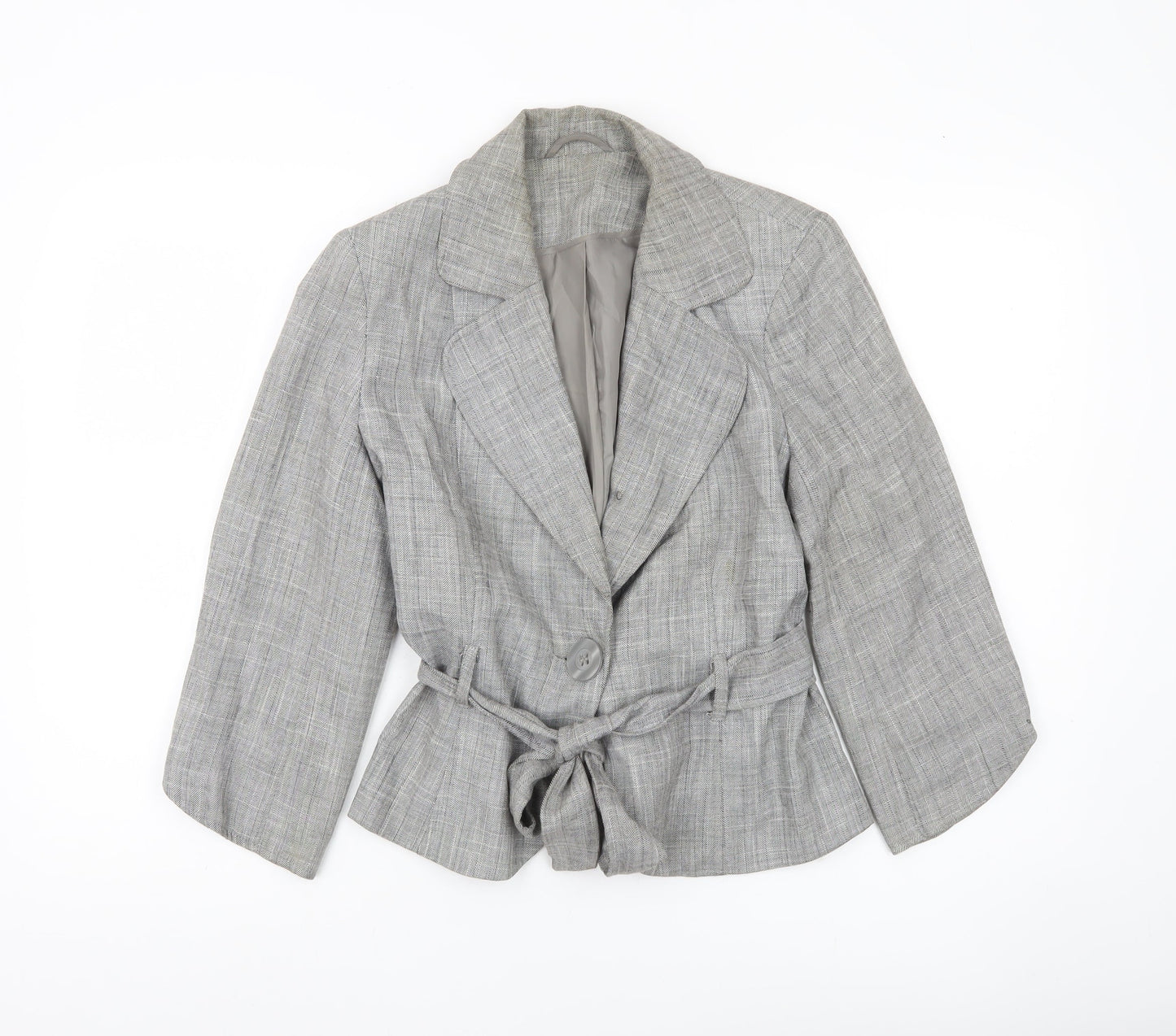Womens UK Size 12 Evie Regular Grey Blazer