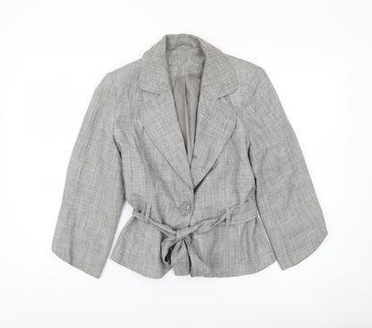Womens UK Size 12 Evie Regular Grey Blazer