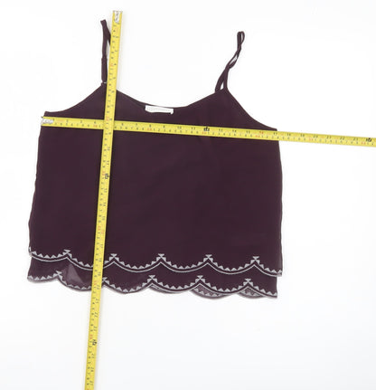 Womens UK Size 10 Savida Purple Camisole Tank