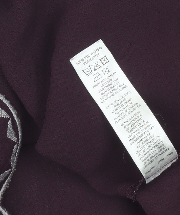 Womens UK Size 10 Savida Purple Camisole Tank