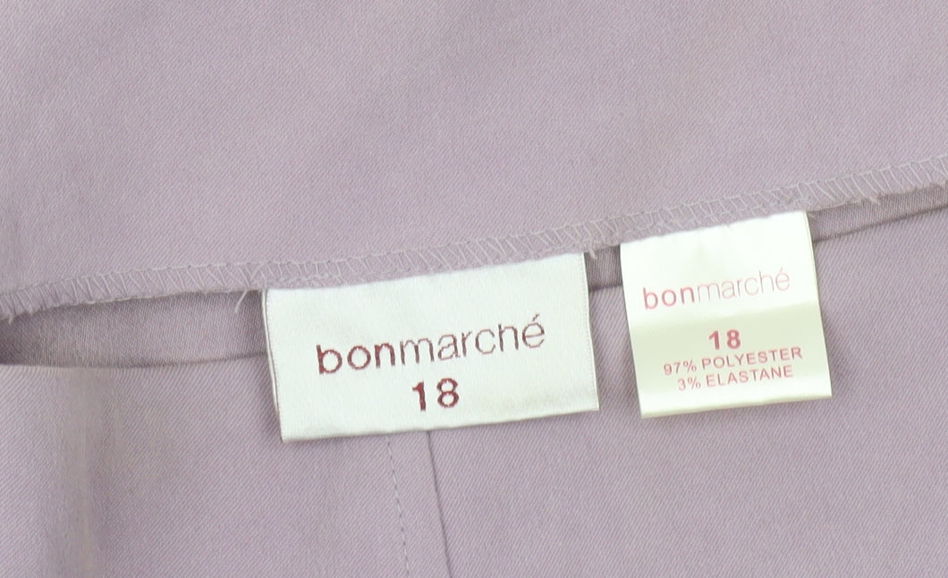 Womens UK Size 18 Bonmarché Flare Twill Skirt