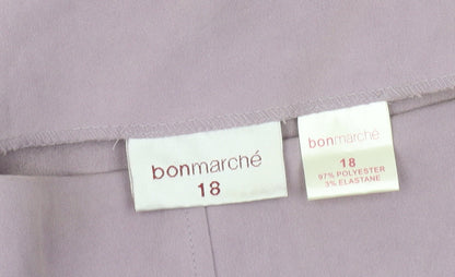 Womens UK Size 18 Bonmarché Flare Twill Skirt