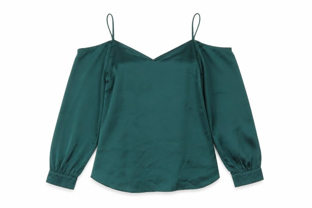 Womens UK Size 6 Lipsy Green Camisole Blouse