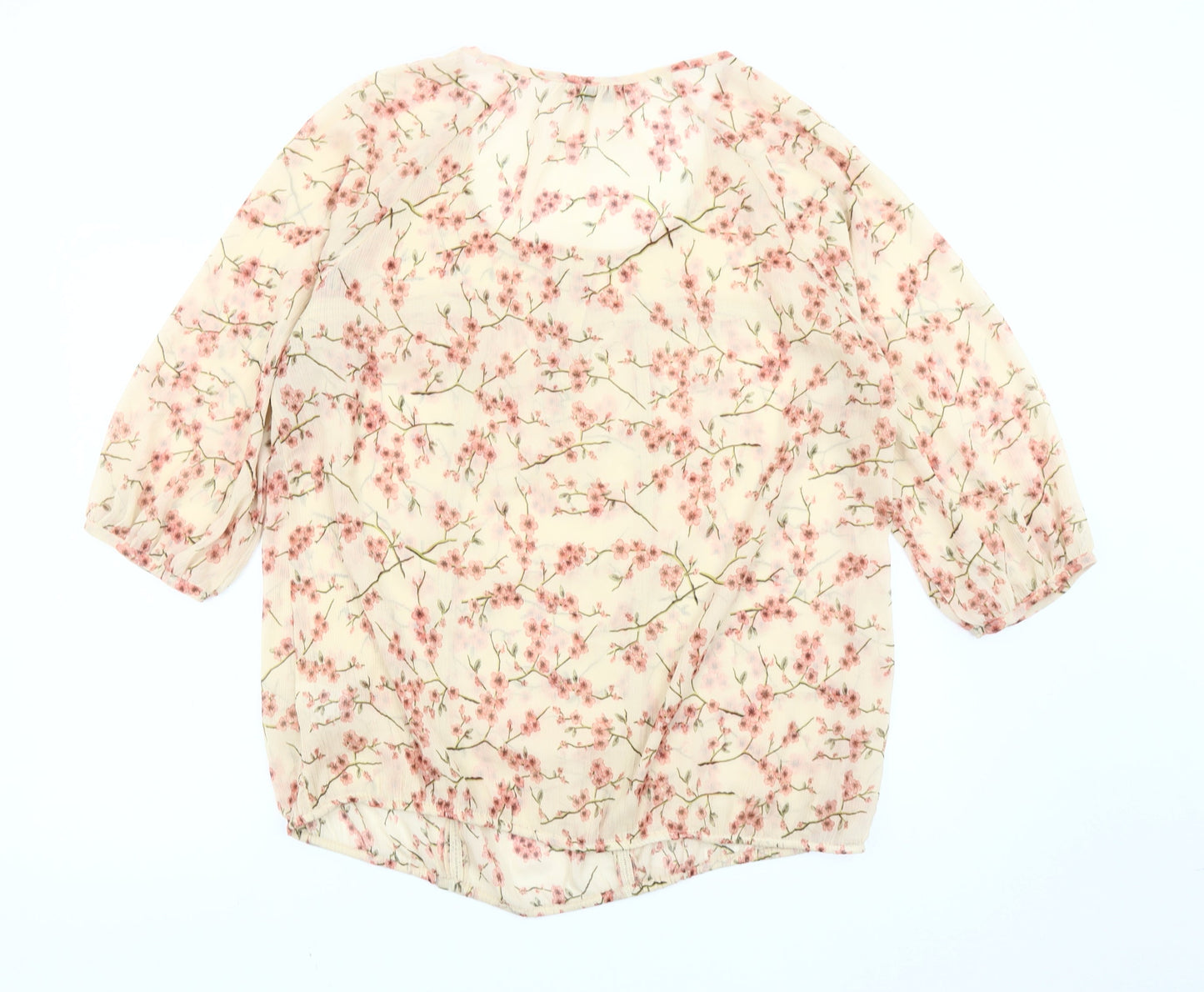 Womens UK Size 22 Marks and Spencer Ivory Camisole Blouse